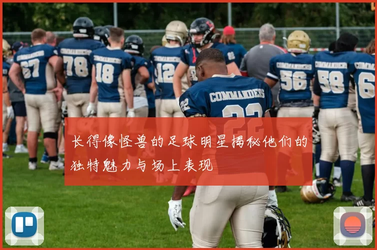 长得像怪兽的足球明星揭秘他们的独特魅力与场上表现